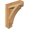 Ekena Millwork Thorton Arts & Crafts Rough Sawn Bracket, Western Red Cedar, 6"W x 26"D x 30"H BKT06X26X30THR03RWR - alternate 1